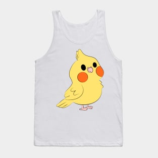 Chubby Lutino Cockatiel Tank Top